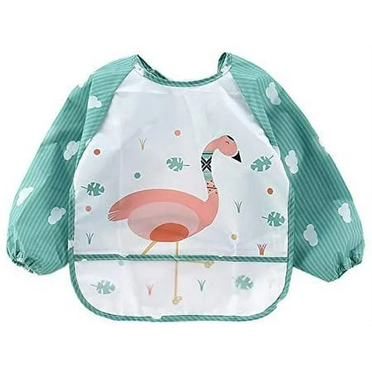 Babero impermeable manga larga