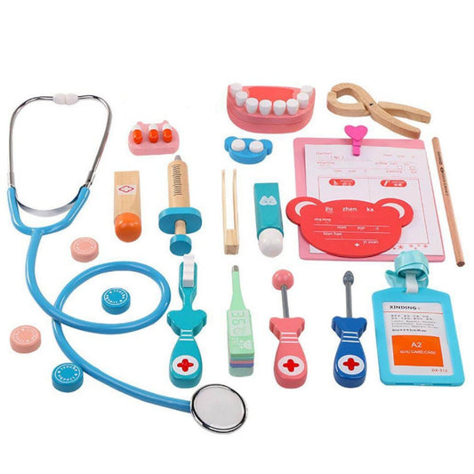 Set doctor de madera estilo montessori